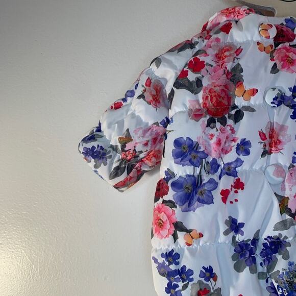 R 1881 by S. ROTHCHILD Girl’s Floral Puffer Jacket / Size: 3-6 Months - Picture 10 of 14